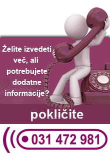 Kontaktirajte nas za dodatne informacije!